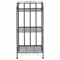 Этажерка Secret De Maison 004 стальной сплав, 42х20х108см, черный (поставляется только по 4 шт). Фото №1