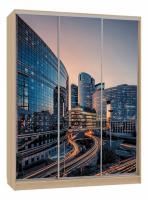 Бассо 7-600 79 (полки слева) дуб сонома