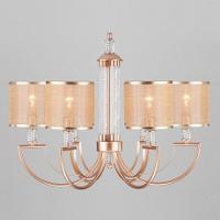 Подвесная люстра Eurosvet Licata 60099/6 перламутровое золото фото Подвесная люстра Eurosvet Licata 60099/6 перламутровое золото. Фото №1