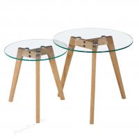 Комплект из двух круглых столиков CT-910. Фото №1