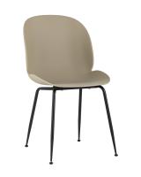 Стул Beetle пластик бежевый. Фото №1