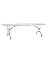 Стол складной чемодан пластиковый Кейт 240 фото Стол складной чемодан пластиковый Кейт 240. Фото №1