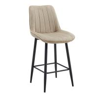 Стул полубарный CG1953B бежевый UF910-01