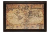 Настенный декор Secret De Maison Карта мира 9678 (Коричневый)