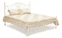 Кровать металлическая ELIZABETH 160*200 см (Queen bed), Античный белый (Antique White) фото Кровать металлическая ELIZABETH 160*200 см (Queen bed), Античный белый (Antique White). Фото №1