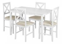 Обеденный комплект эконом Хадсон (стол + 4 стула)/ Hudson Dining Set