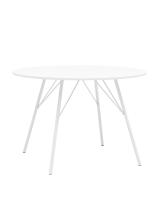 Стол обеденный Мемфис D110 белый фото Стол обеденный Мемфис D110 белый. Фото №1