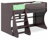 Кровать-чердак Р436 Капризун 2, древесина коричневая светлая дуб фото Кровать-чердак Р436 Капризун 2, древесина коричневая светлая дуб. Фото №1