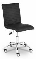 Кресло ZERO BE кож/зам перфор. стег., черный, 36-6/06. Фото №1