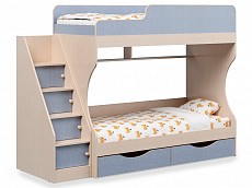 Кровать двухъярусная Р443 Капризун 6, голубой. Фото №2