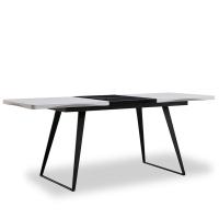 Стол DT-93 белый/черный (Vermont)