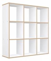 Стеллаж Polini Home Smart, белый фото Стеллаж Polini Home Smart, белый. Фото №1