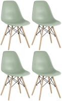 Стул DSW серо-зеленый x4 фото Стул DSW серо-зеленый x4. Фото №1