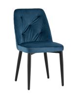 Стул Эмма велюр сине-зеленый Стул Эмма велюр сине-зеленый