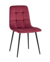 Стул Одди велюр красный фото Стул Одди велюр красный. Фото №1