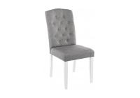 Стул деревянный Menson white / fabric pebble фото Стул деревянный Menson white / fabric pebble. Фото №1