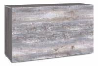 Тумба Urban НМ 011.87, Бетон Пайн темный, Ясень Анкор темный. Фото №1