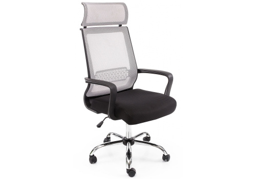 Компьютерное кресло Lion серое. Фото №1