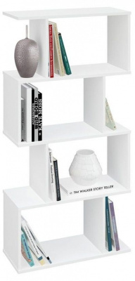 Стеллаж Polini Home Smart, белый фото Стеллаж Polini Home Smart, белый. Фото №3