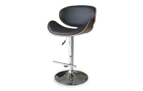 Стул барный JY1076 черный/хром. Фото №5