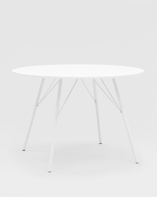 Стол обеденный Мемфис D110 белый фото Стол обеденный Мемфис D110 белый. Фото №3