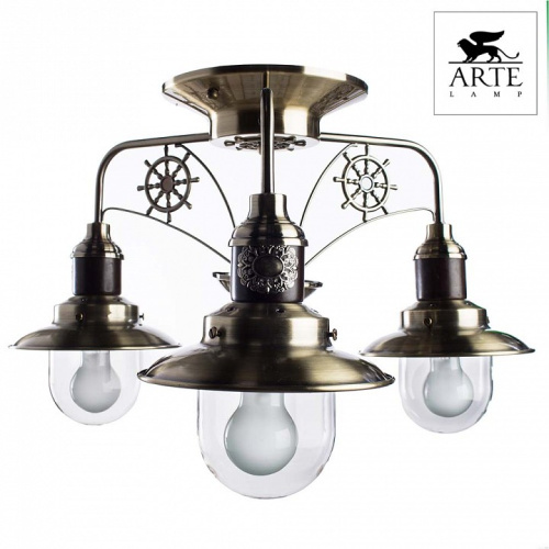 Потолочная люстра Arte Lamp Sailor A4524PL-3AB. Фото №2