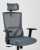 Кресло руководителя TopChairs Local серое фото Кресло руководителя TopChairs Local серое. Фото №9