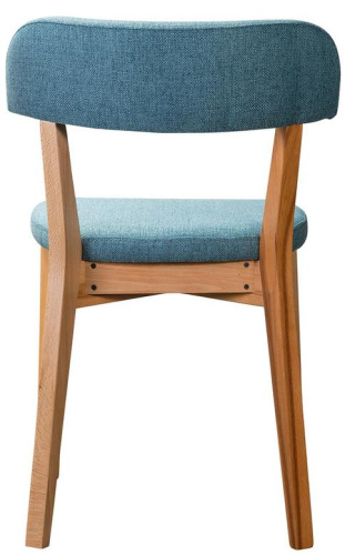 Стул Франк Сканди Блю Арт Натур. Фото №6