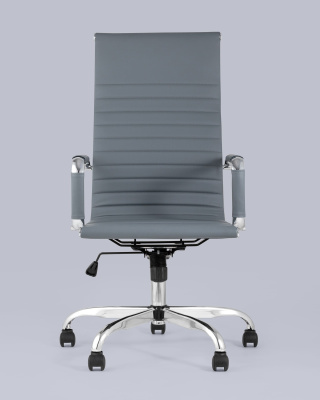 Кресло руководителя TopChairs City серый. Фото №5