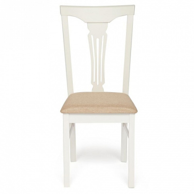 Стул - Гермес/ Hermes Цвет: Ivory white. Цвет обивки: ткань песочная (Jaffy 104-58) (поставляется только по 2 шт) фото Стул - Гермес/ Hermes Цвет: Ivory white. Цвет обивки: ткань песочная (Jaffy 104-58) (поставляется только по 2 шт). Фото №2