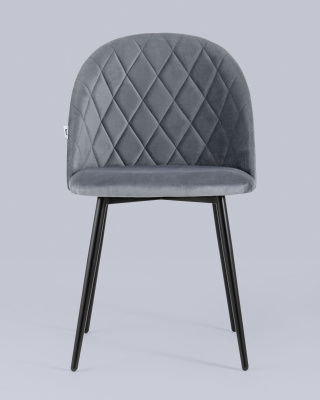 Стул Марсель велюр серый. Фото №5