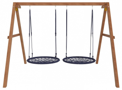 Качели детские Р911-29, коричневый фото Качели детские Р911-29, коричневый. Фото №4