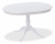 Стол раскладной Siena ( SA-T4EX) дерево гевея/мдф, 90+30х90х75см, pure white (белый 2-1) фото Стол раскладной Siena ( SA-T4EX) дерево гевея/мдф, 90+30х90х75см, pure white (белый 2-1). Фото №1