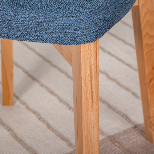 Стул Франк Сканди Блю Арт Натур. Фото №10