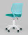Кресло компьютерное детское Анна бирюзовый. Фото №7