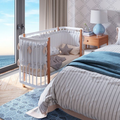 Кроватка Polini kids Simple 350, белый. Фото №13