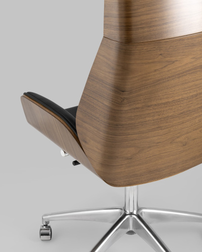 Кресло руководителя TopChairs Crown черное. Фото №8