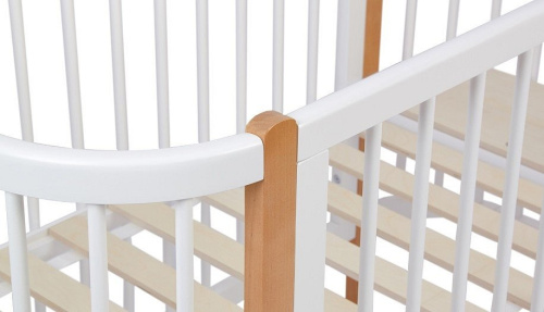 Кроватка Polini kids Simple 350, белый. Фото №6