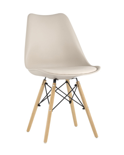 Стул Eames Soft бежевый. Фото №2