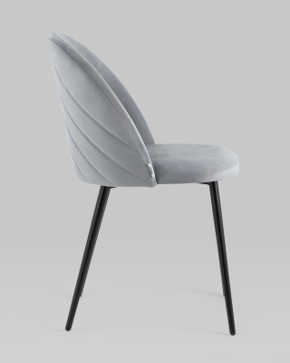 Стул Фолио велюр серый. Фото №4