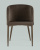 Стул Оскар велюр коричневый. Фото №5