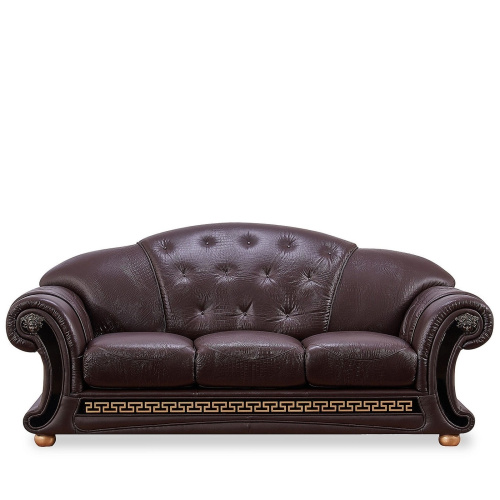 Диван Versace (3-х местный) коричневый 37 (VERSUS). Фото №1
