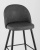 Стул барный Лион темно-серая экокожа фото Стул барный Лион темно-серая экокожа. Фото №8