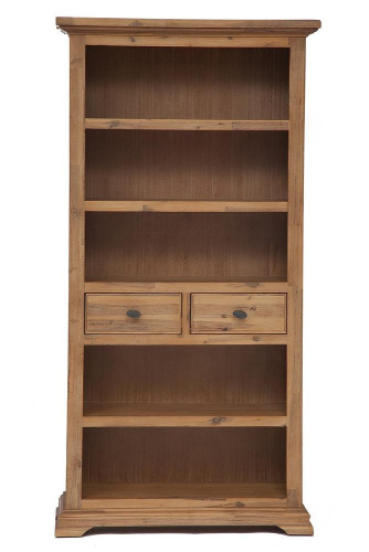 Книжный шкаф большой Secret De Maison Avignon (Авиньон) Pro-L02 (Натуральный с патиной). Фото №1