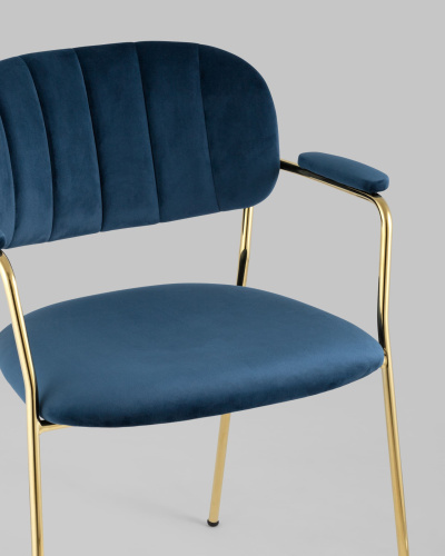 Стул Кэрол синий. Фото №9