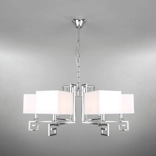 Подвесная люстра Eurosvet Alma 60115/6 хром. Фото №2