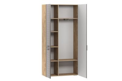 Шкаф для одежды Livorno НМ 013.36 Софт Графит, Дуб Бунратти. Фото