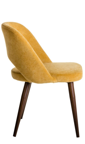 Кресло Lars Жёлт/Тёмный Орех. Фото №5