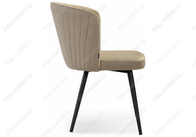 Стул деревянный Фрибур velutto 05 / черный. Фото №3