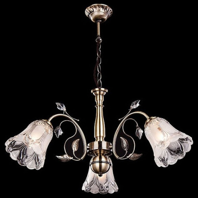 Подвесная люстра Eurosvet Orlando 30009/3 античная бронза фото Подвесная люстра Eurosvet Orlando 30009/3 античная бронза. Фото №2